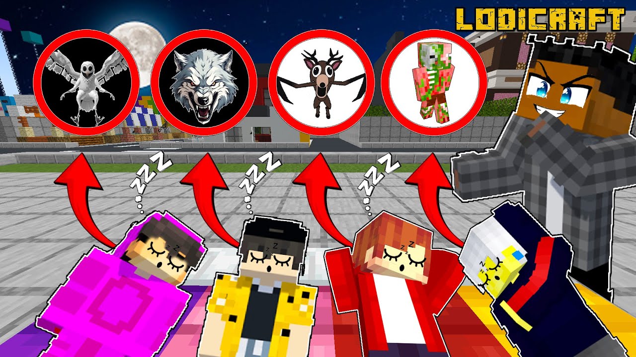 I ENTERED in My Friends DREAM in Minecraft...