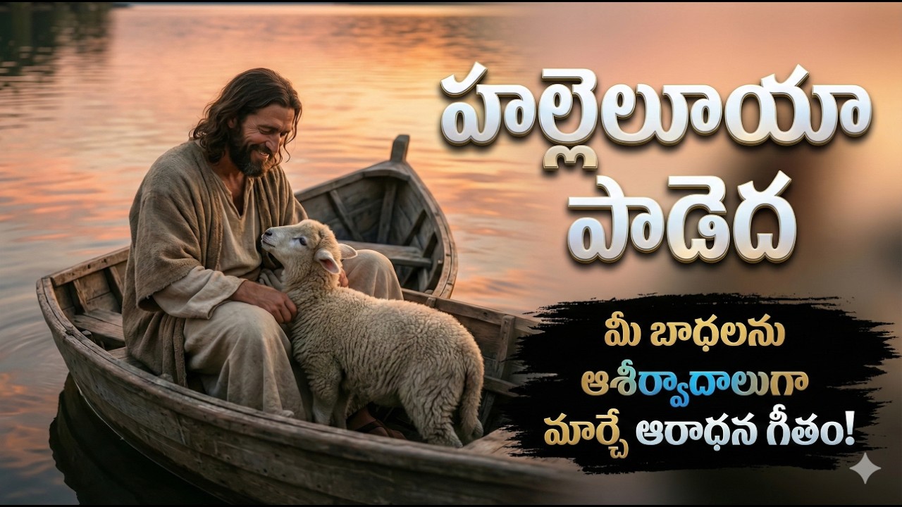 Hallelujah Padeda (హల్లెలూయా పాడెద) - New Telugu Christian Worship Song | Jesus Songs Telugu