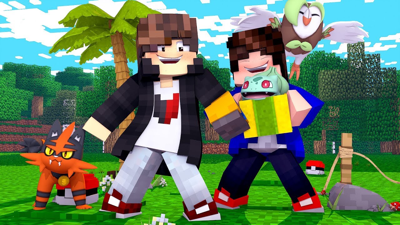 Minecraft: MUNDO L POKEMON - GANHEI UM PRESENTE - ‹ JUAUM › #55