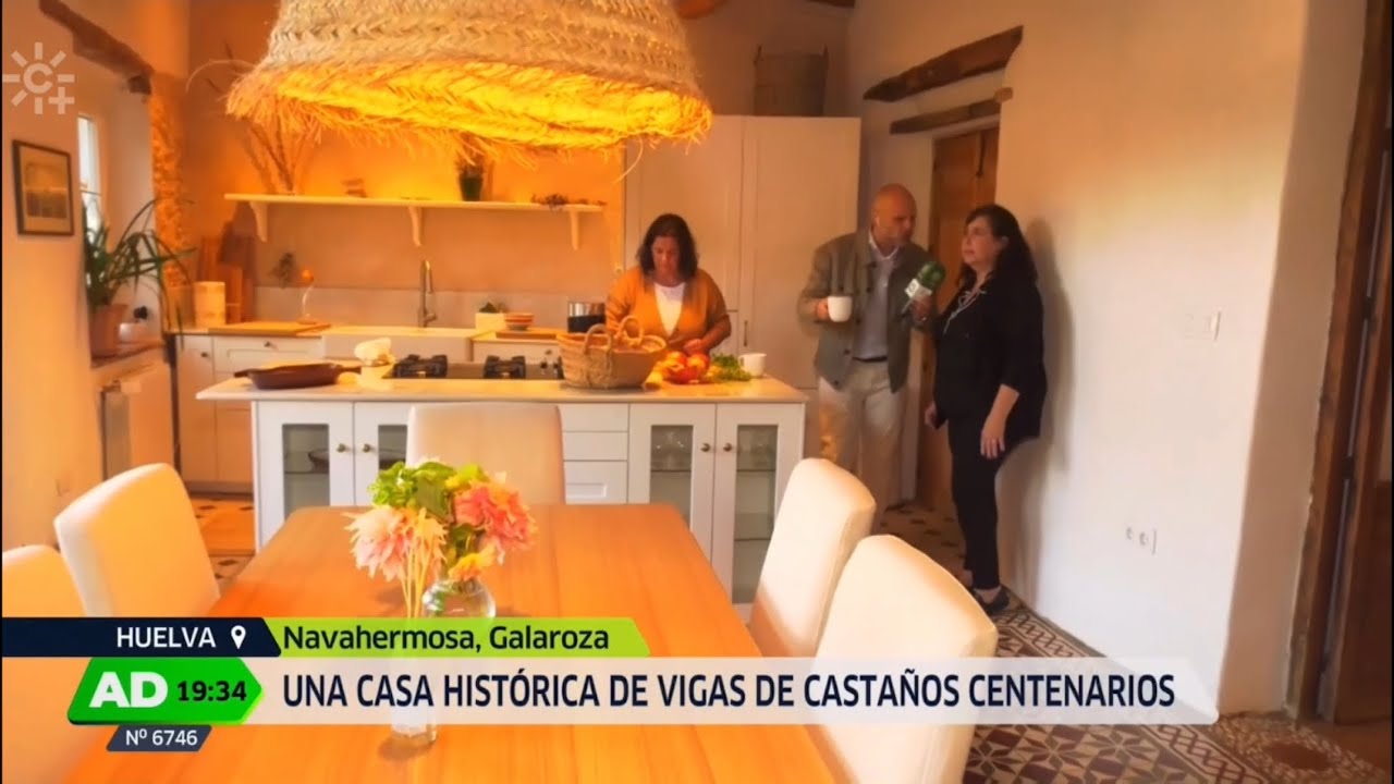 Casa Flor de Sol. Andalucía Directo 17/10/24. Navahermosa (Galaroza), Huelva.