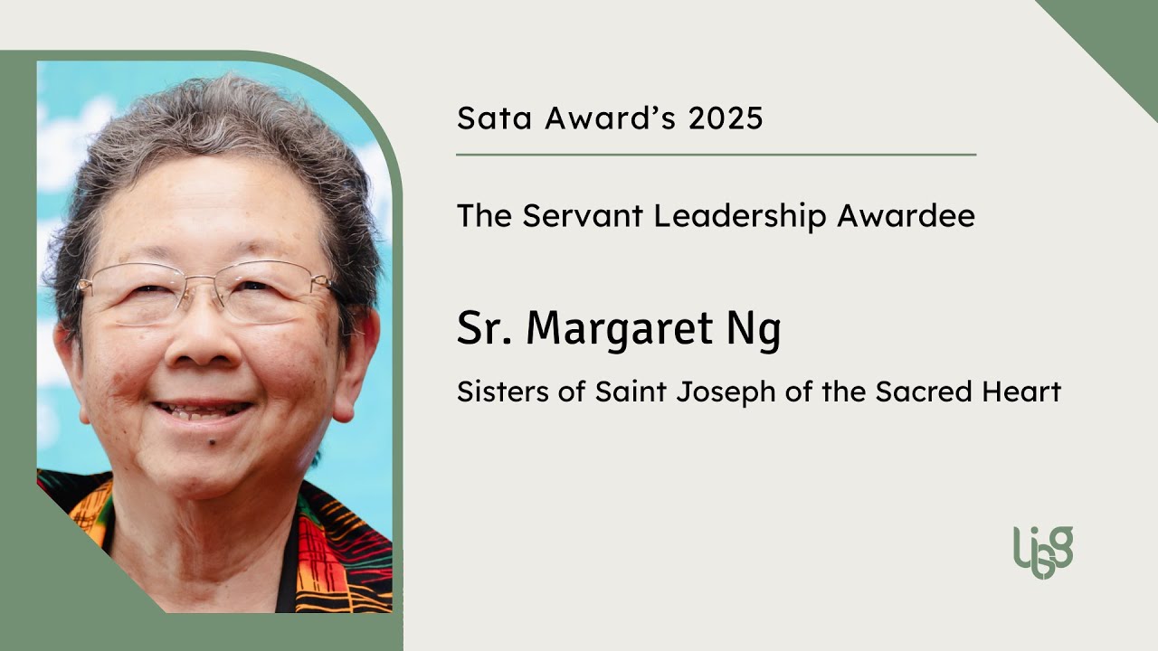 Sata Awards 2025: Sr. Margaret Ng -  Servant Leadership Award, for excellence in network-building