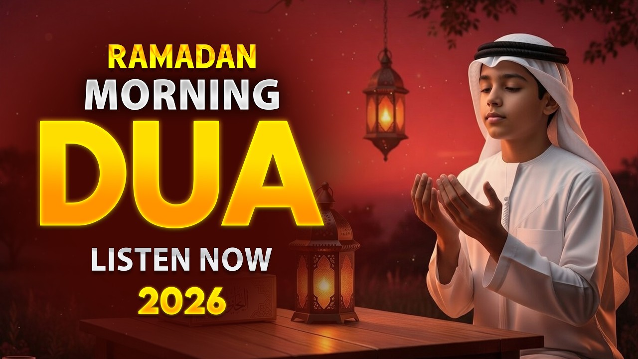 Ramadan Morning Dua 2026 | Soothing & Powerful Islamic Dua | Start Your Day With Barakah