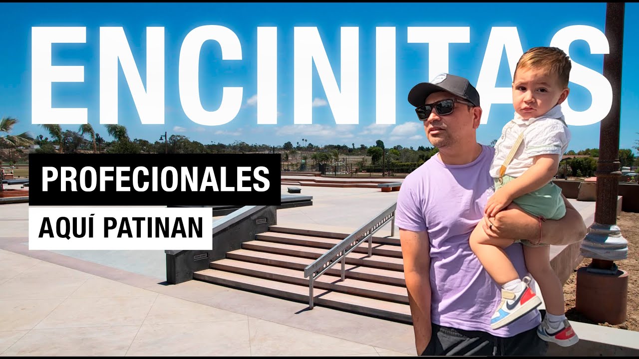 Visitando Encinitas skate plaza
