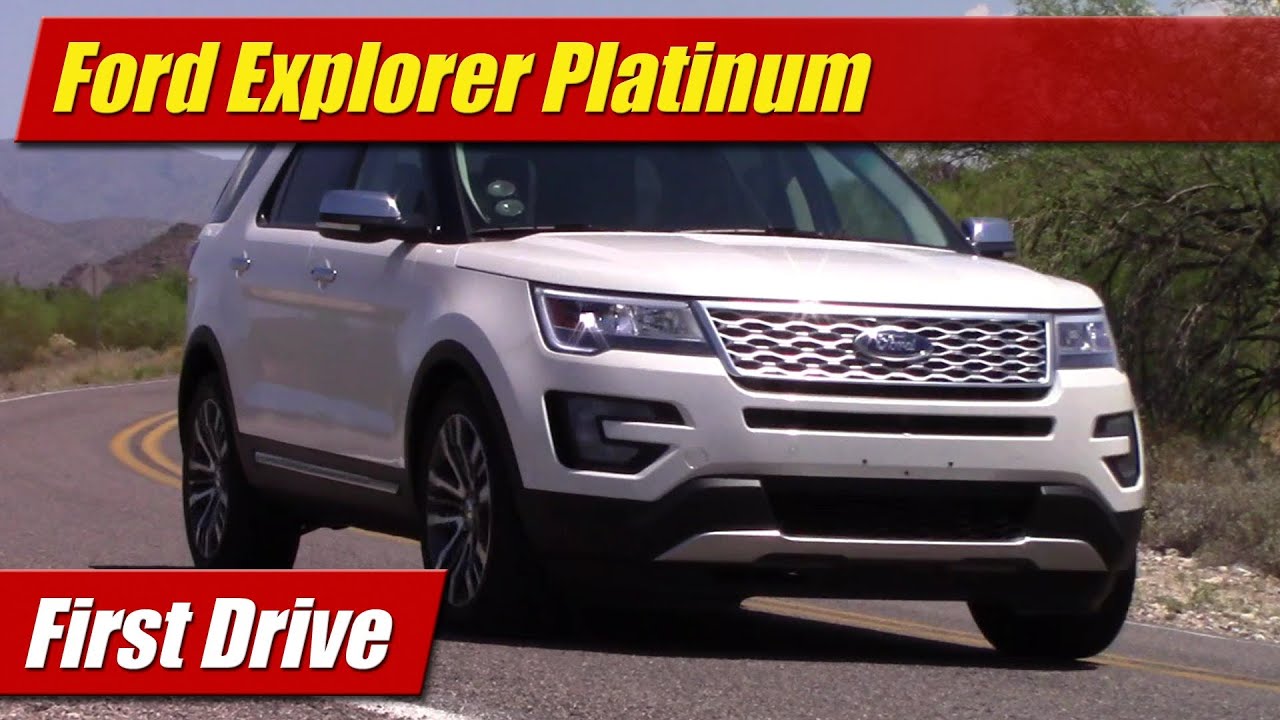 Ford Explorer Platinum: First Drive