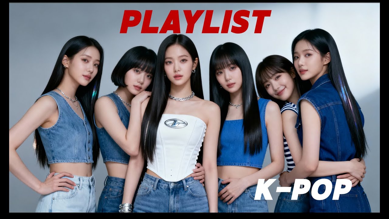 [15min Loop] 💖 K-POP Girl Group Vibe Playlist | Upbeat Driving & Workout Music (Minimal Pop)