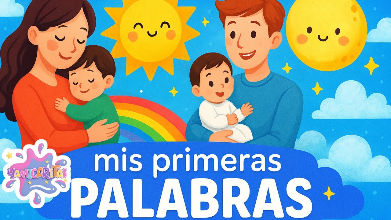 Mis Primeras Palabras para Ni&ntilde;os |  Animales, Colores, Comida y Canta|Programa Educativo Infantil