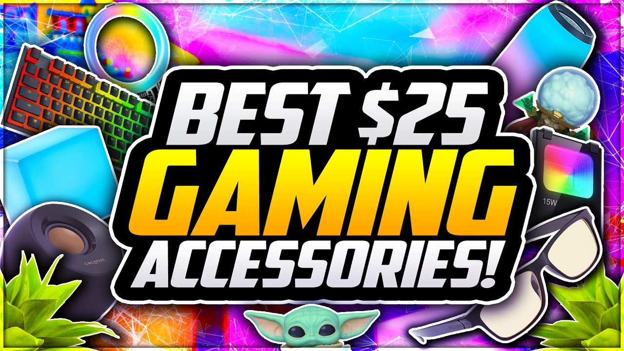 Top 10 BEST Gaming Setup Accessories UNDER $25! 🎮 Best BUDGET Gaming Equipment For YOUTUBERS!