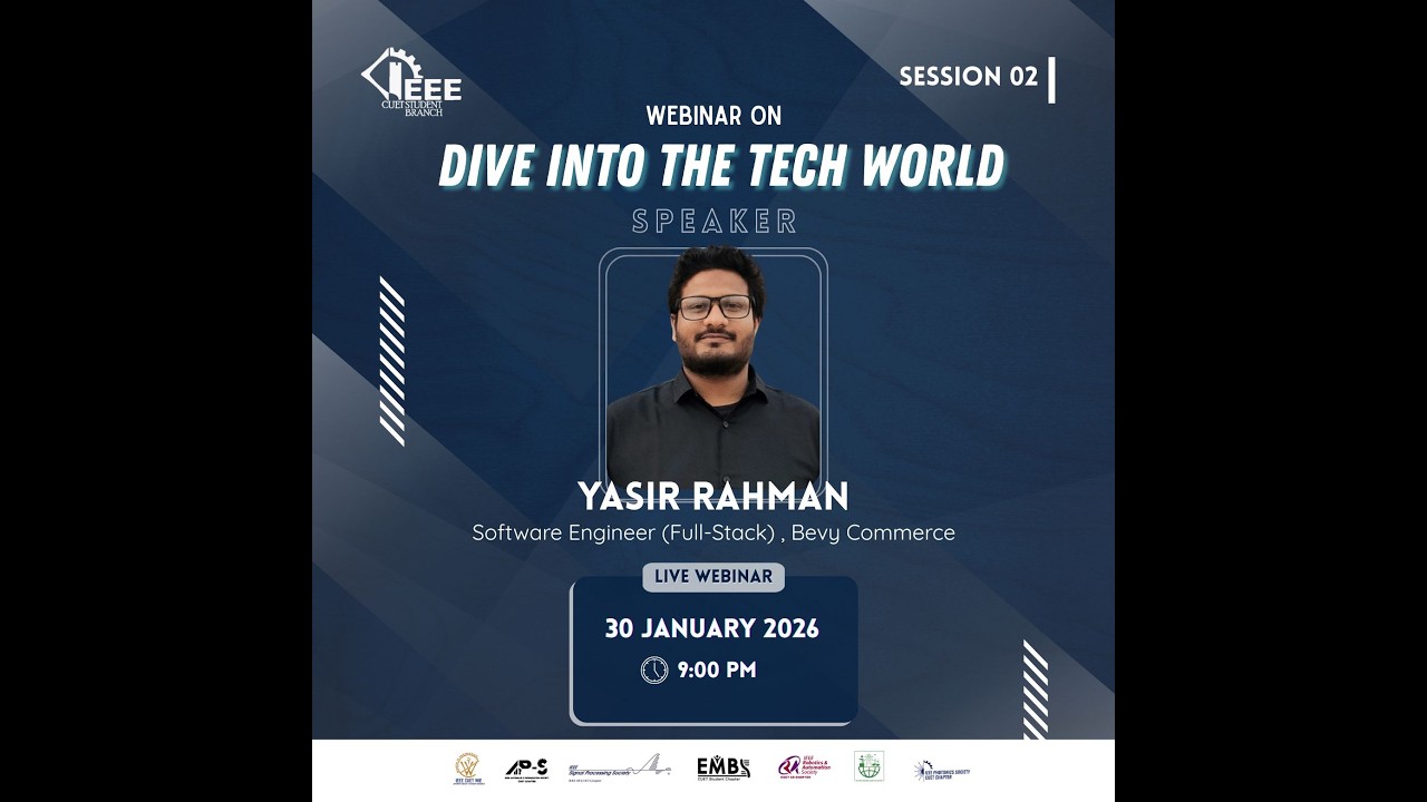 Webinar on Dive Into The Tech World