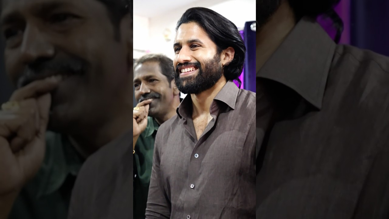 A man of golden heart. A fan's delight. #NagaChaitanya met his fan at his residence in Vijayawada.