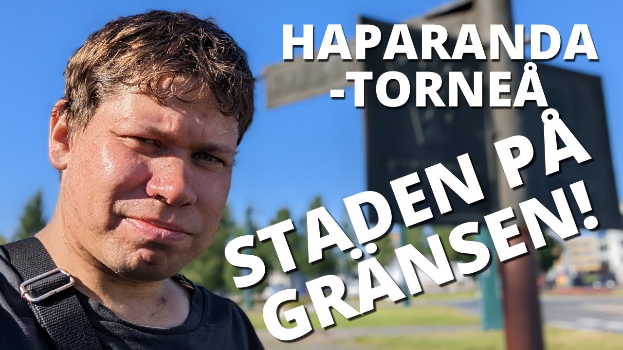 Haparanda-Torne&aring; - Tv&aring; st&auml;der i tv&aring; olika l&auml;nder #4K