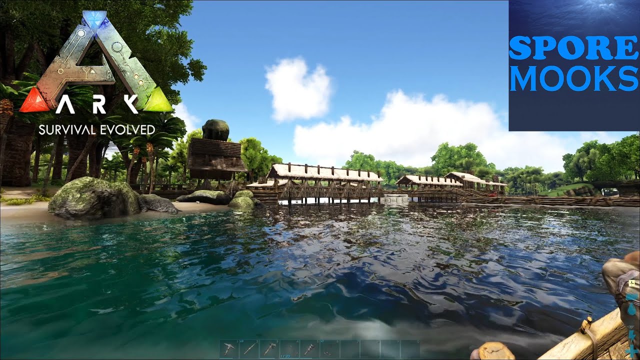 ARK: Survival Evolved - Tropical Island Mod Map #2 | Abandoned Docks