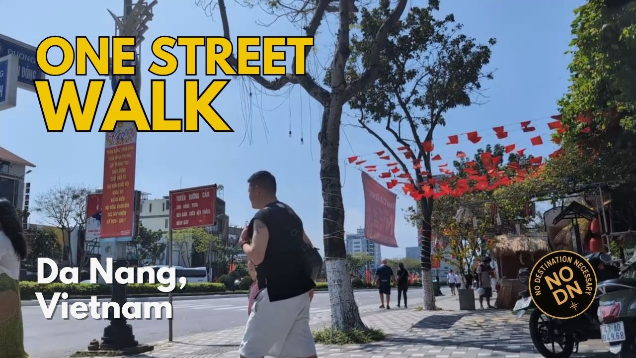 Da Nang, Vietnam | Walking from Phước Mỹ Beach to Lê Văn Quý