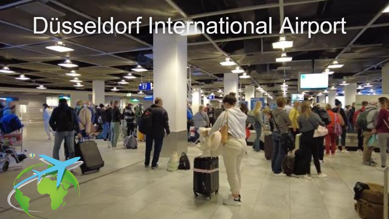 Arrival at Düsseldorf Airport during the pandemic