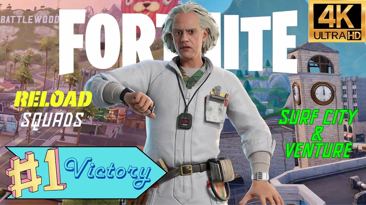 Fortnite Reload Squads #1 with Doc Brown December 29th 2025 - Build & Zero Build 4K