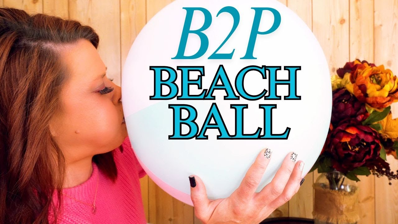 Can I pop this BEACH BALL with JUST AIR?
