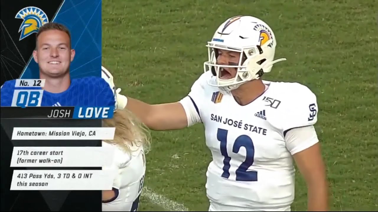 NCAAF San Jose State at Arkansas 2019