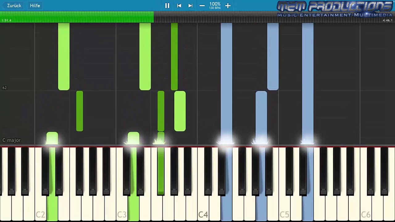 Keyboard / Piano Tutorial | Linkin Park - Blackout