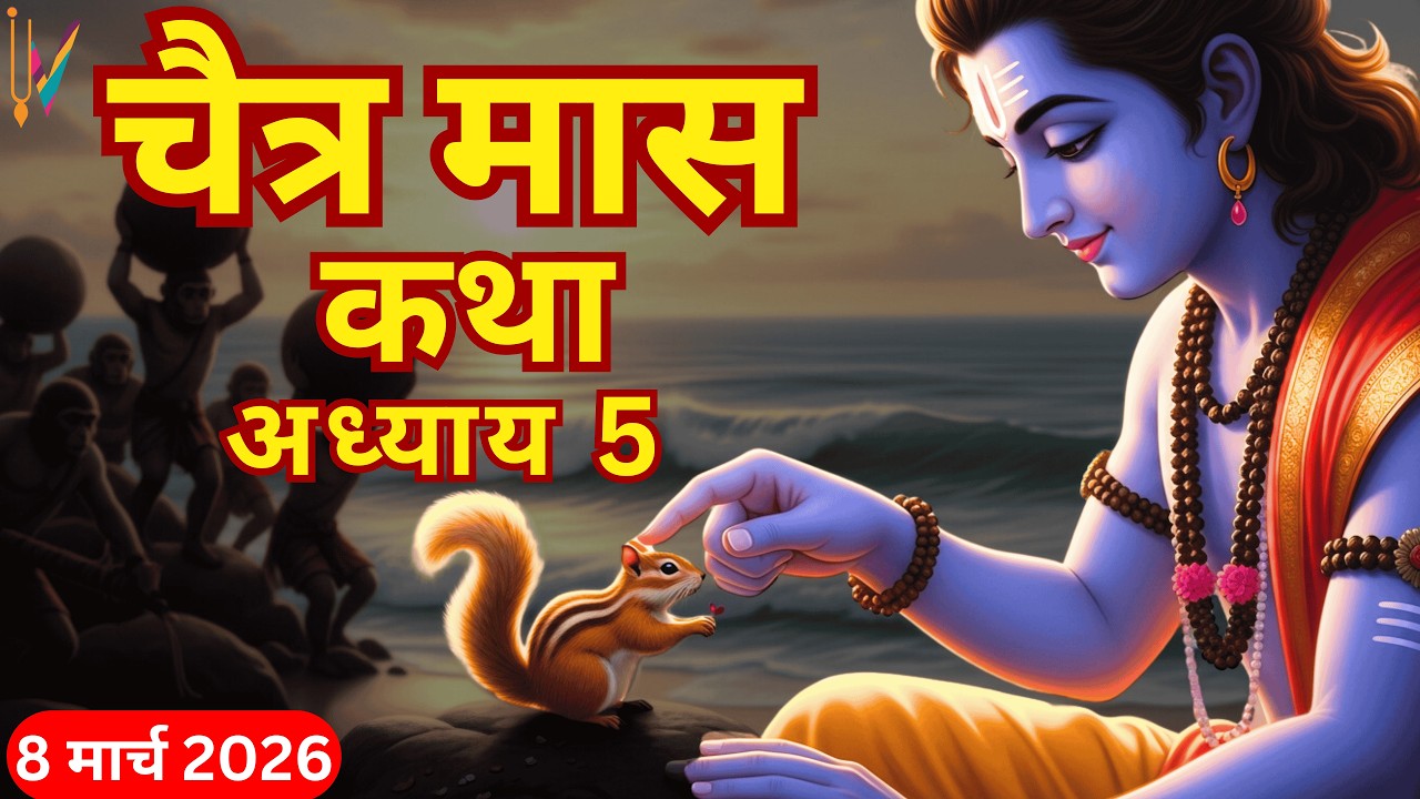 चैत्र मास कथा - अध्याय 5 | Chaitra Maas Ki Katha Day5 | Chaitra mahatmya adhyay 5