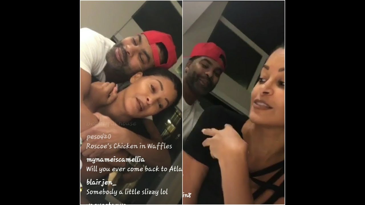 Ginuwine Gets Completely Drunk at Claudia Jordan's House & They fool around!!
