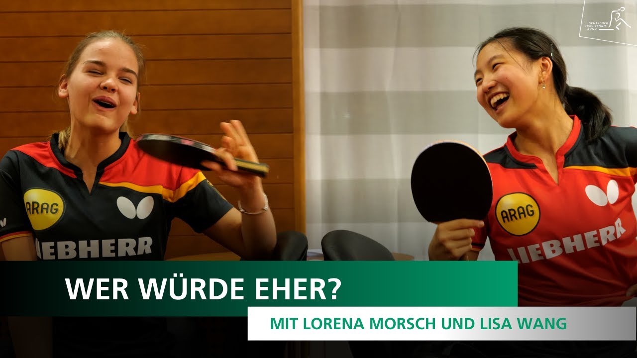 WER WÜRDE EHER❓| mit Lorena Morsch und Lisa Wang