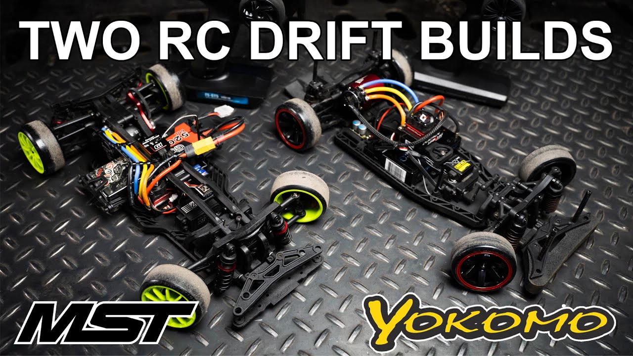 Сборка радиоуправляемых машин для дрифта — MST RMX 2.0 и Yokomo YD-2S
