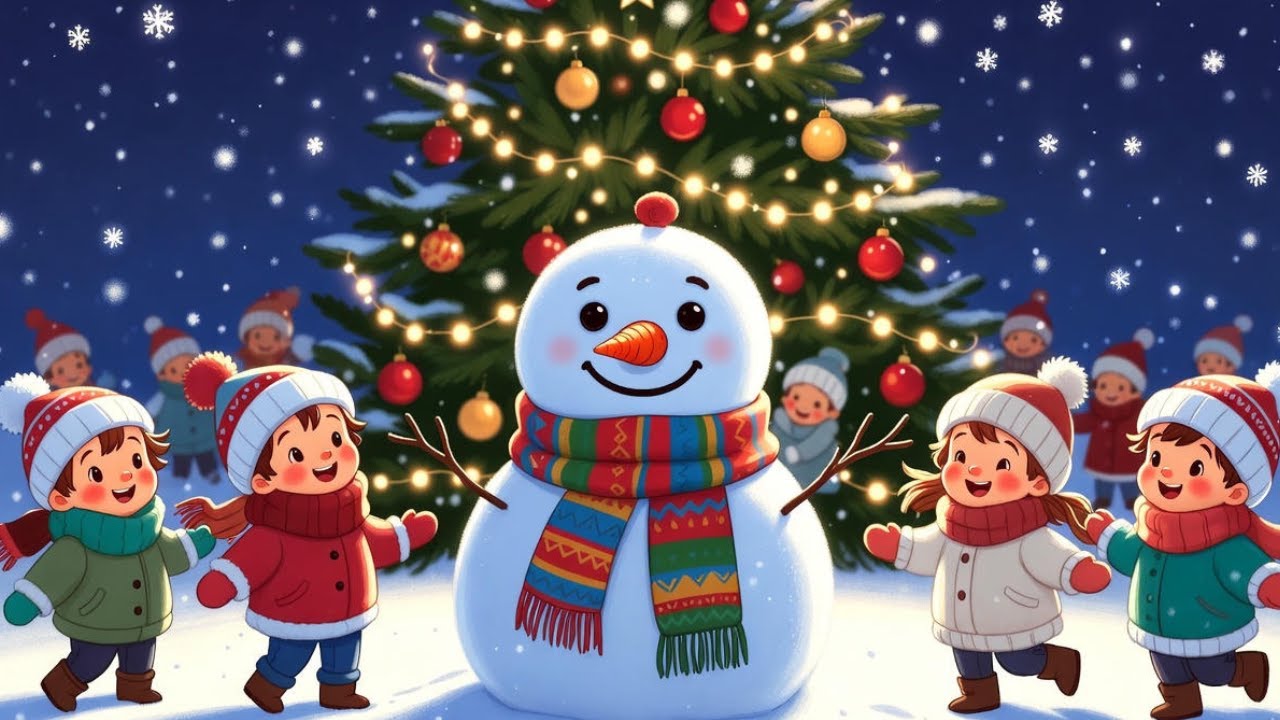 Vánoční sněhuláček⛄✨🎄❄️🎶