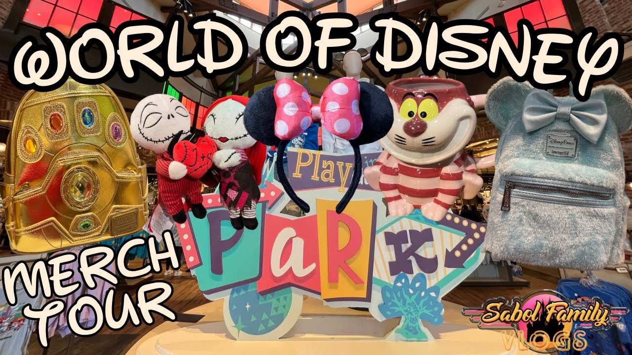 WORLD OF DISNEY NEW MERCHANDISE SHOPPING TOUR | January 2025 ~ Disney Springs! Walt Disney World!