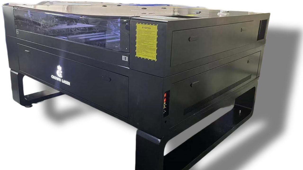 CROWN CO2 LASER ENGRAVING AND CUTTING WITH CAMERA.
