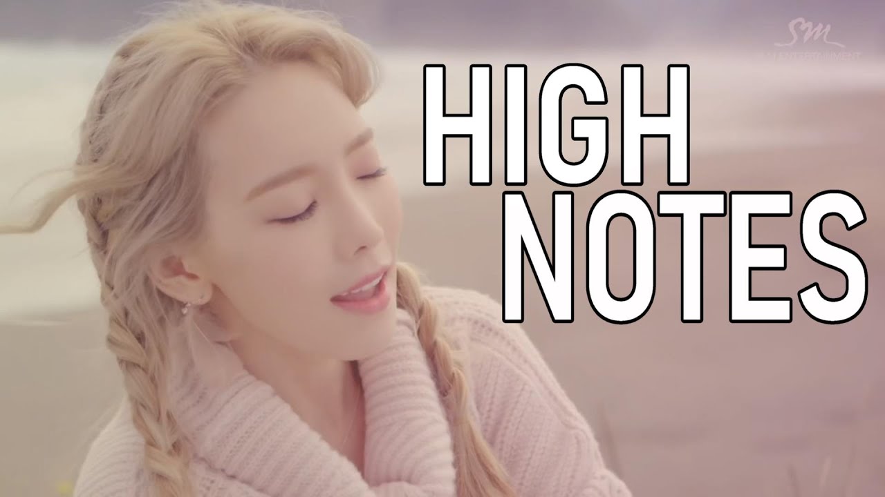 My Favorite KPOP High Notes