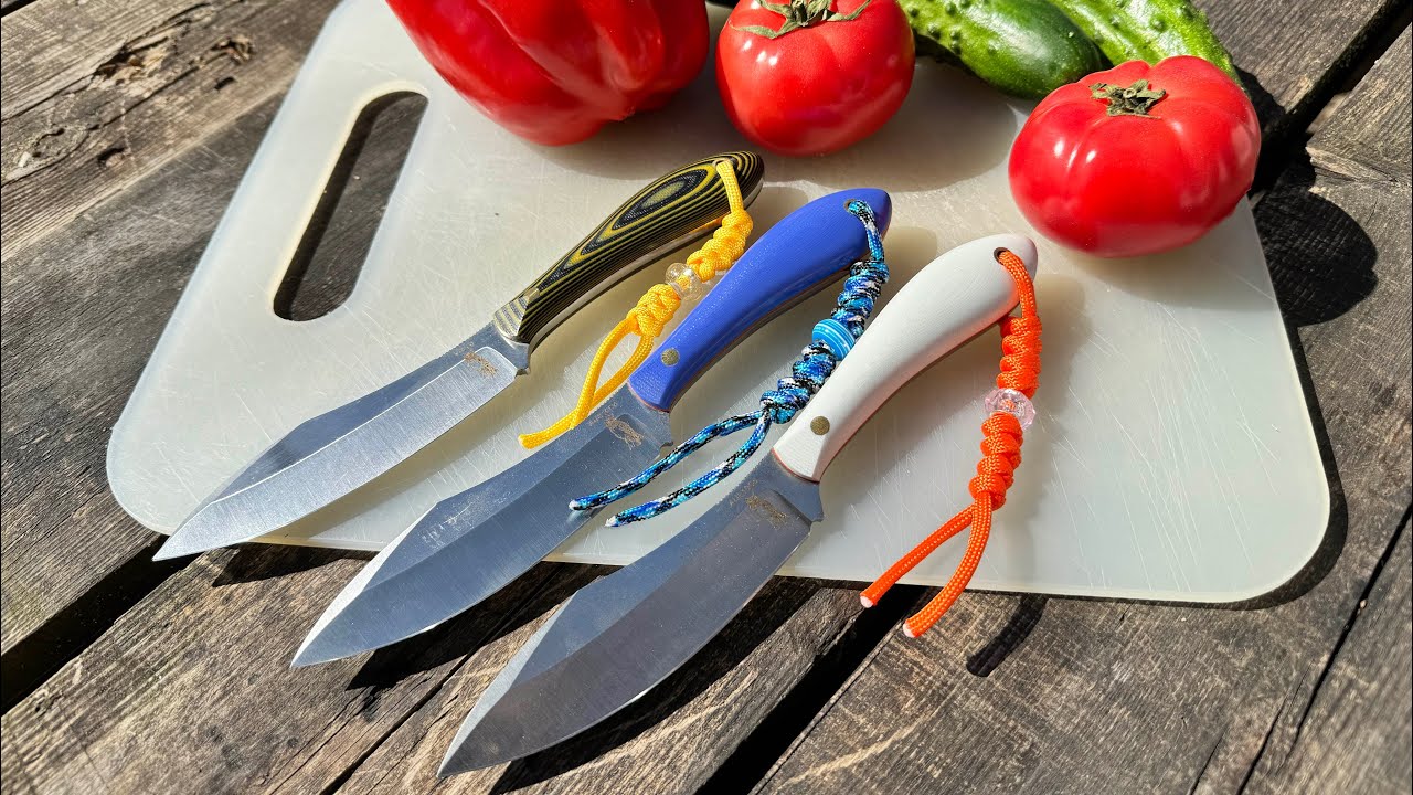 Тестирую канадский нож. На природе 🔥