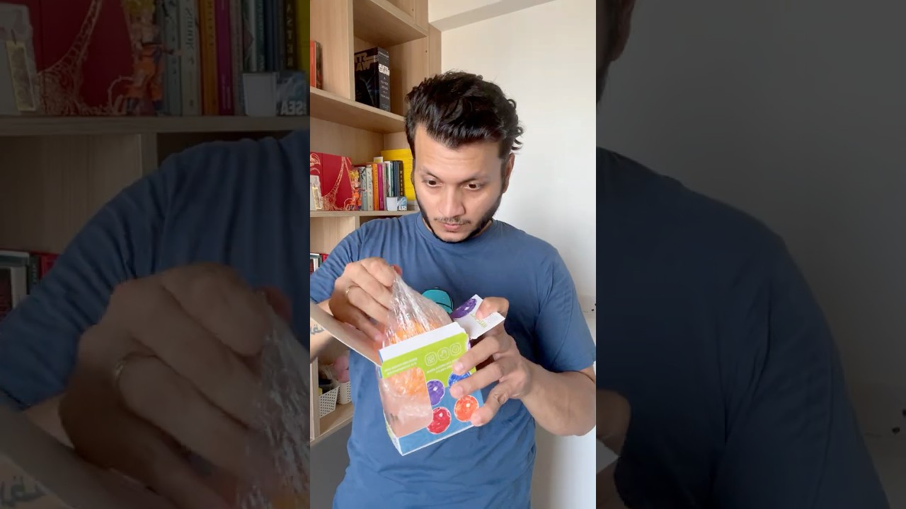 MAZE BALL 🧠⚾ #shorts #youtubeshorts #cricket #unboxing #ball #funny