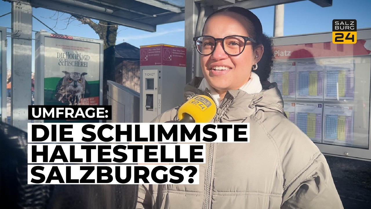 Meinungsumfrage: Was ist Salzburgs schlimmste Bushaltestelle? 🚏🚎