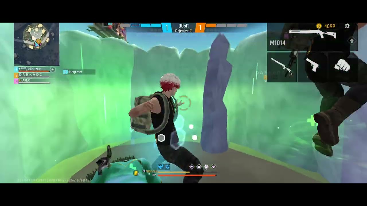 HEADSHOT STORM IN LONG BATTLE 💀⚡Aura X Demon FF ka aim hai next level 😈No Luck, Only Skill #Headshot