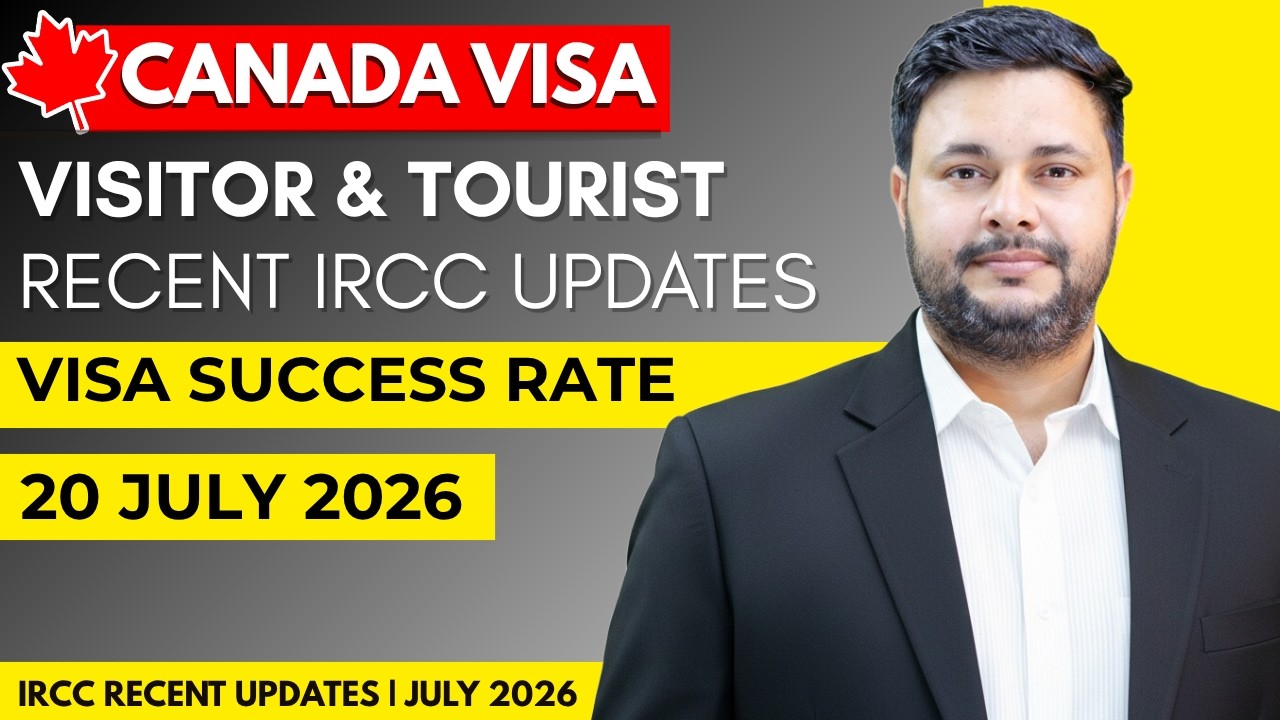 Canada Visitor & Tourist Visa Recent IRCC Updates 20 July 2026 | Processing Time After Biometrics