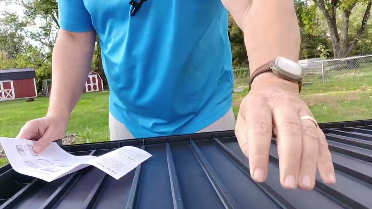 Unboxing a Temu dog house
