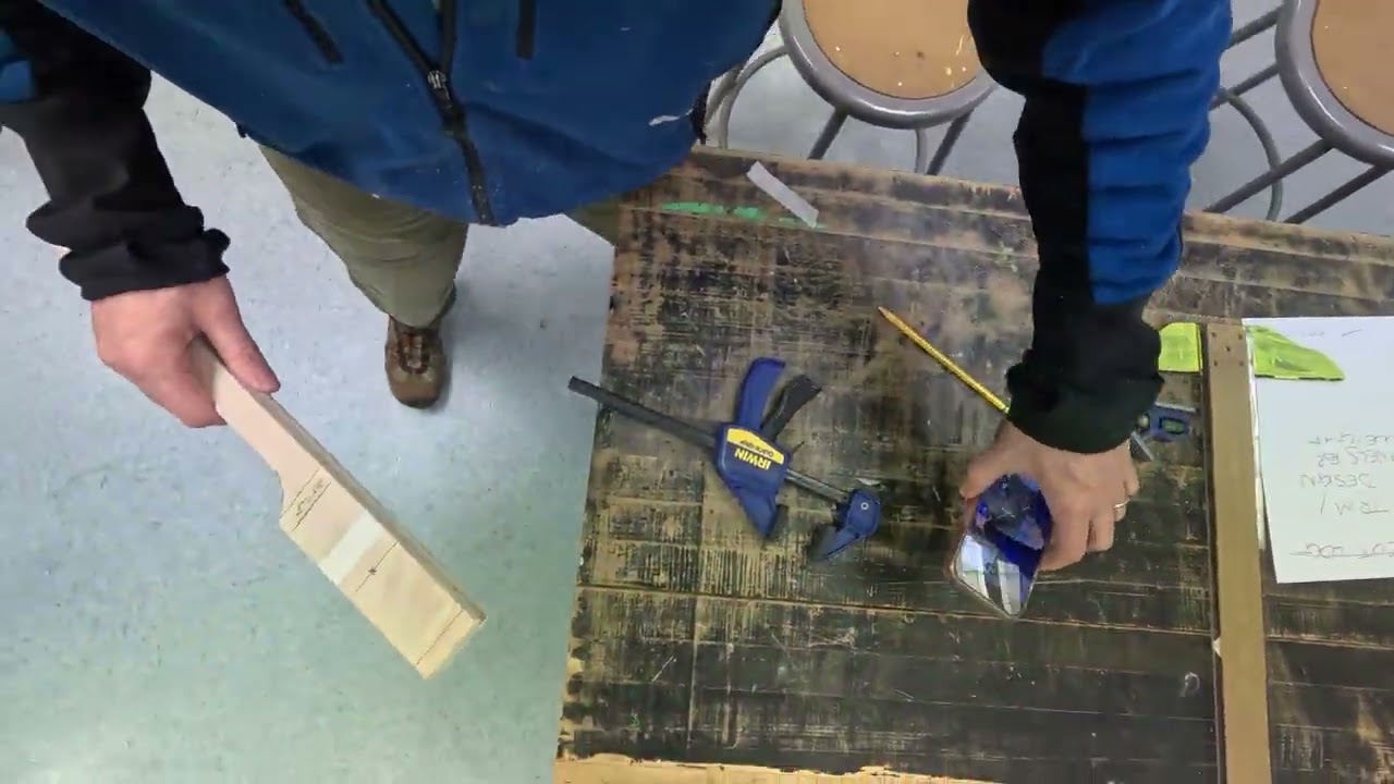 Torsion   Drilling the Torsion Assembly Hole Part 1