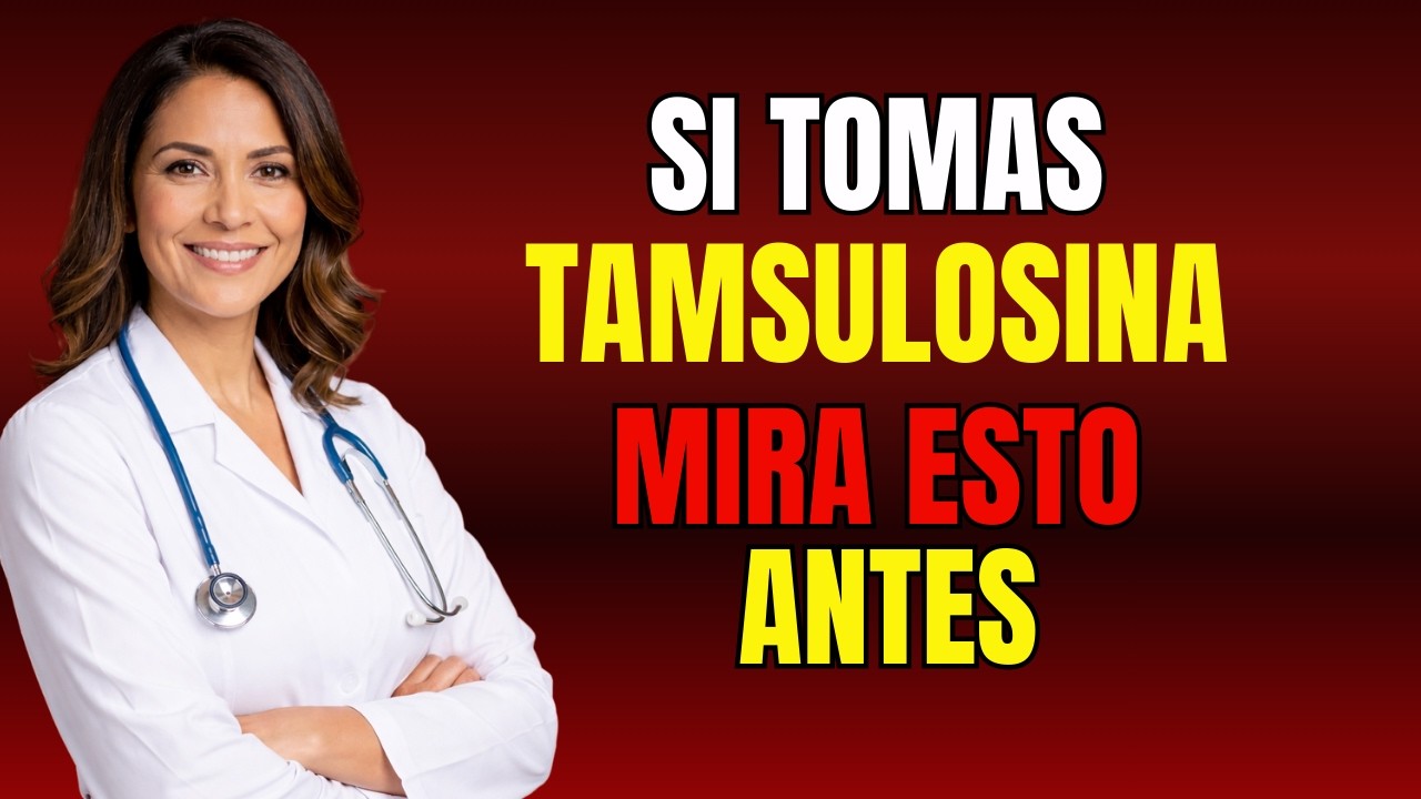 ¿Es Seguro Tomar Tamsulosina de Por Vida? La Verdad Que Debes Saber