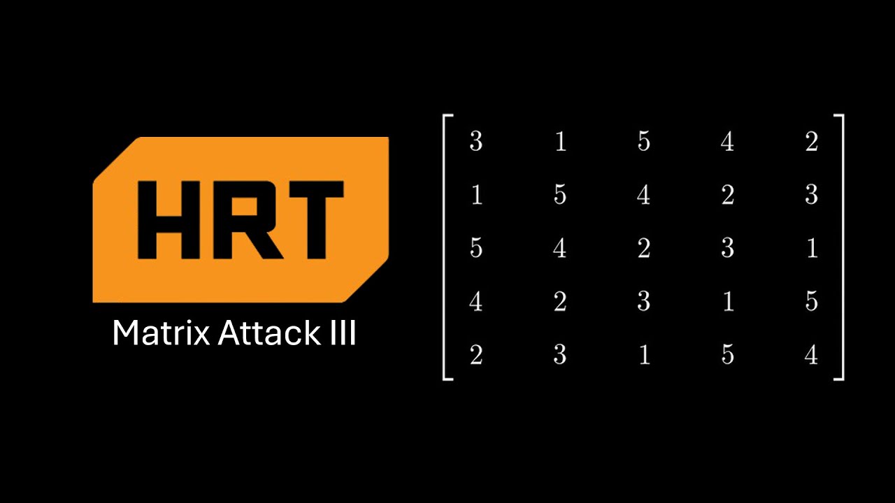 Вопросы для собеседования в Hudson River Trading | Matrix Attack III