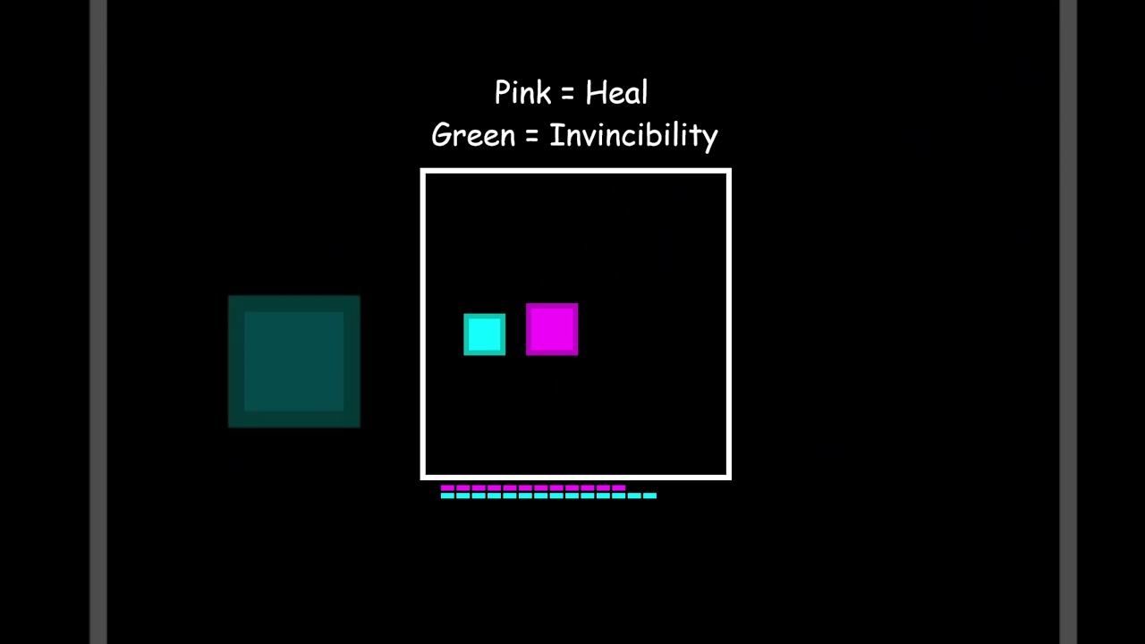 The squares get bigger in this battle #satisfying #challenge #relaxing #simulation #coding #square