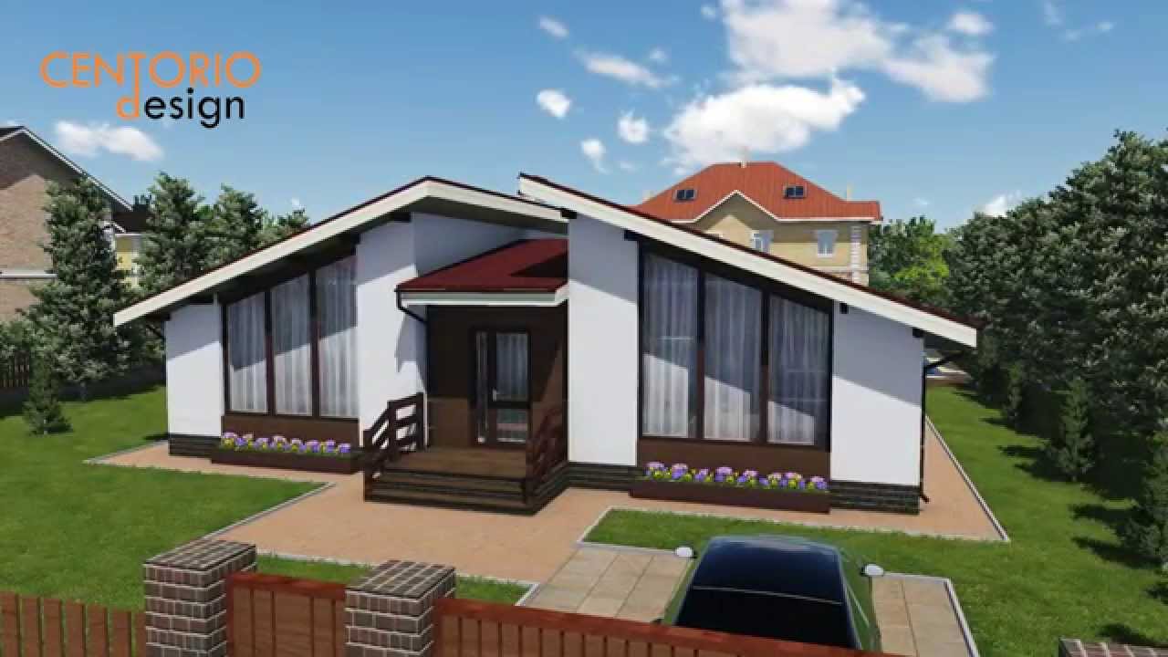 Коттедж №4 (ArchiCAD 16 + Lumion 4.5.1)