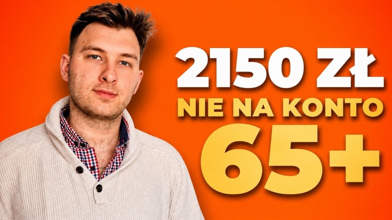 Bon senioralny 2026: do 2150 zł, ale NIE dla każdego po 65. Sprawdź, czy się załapiesz