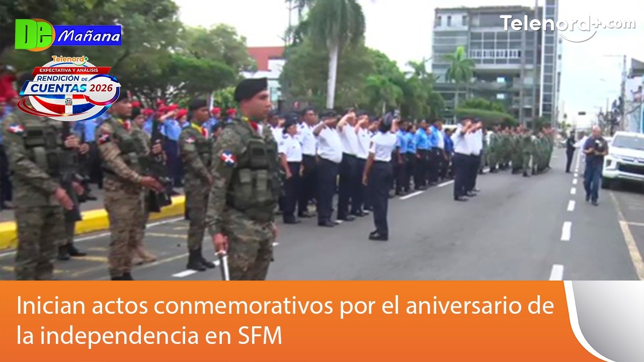 Inician actos conmemorativos por el aniversario de la independencia en SFM