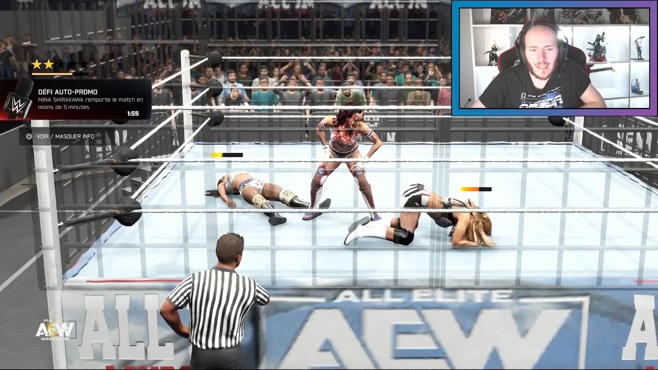 The Wrestler Grimm Show : W2K Le titre féminin se joue sur un match triple menace