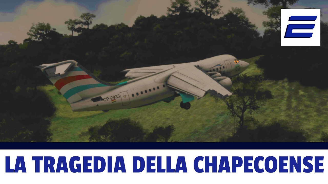 ⚫️ LA TRAGEDIA DELLA CHAPECOENSE - ✈️ Volo LaMia 2933