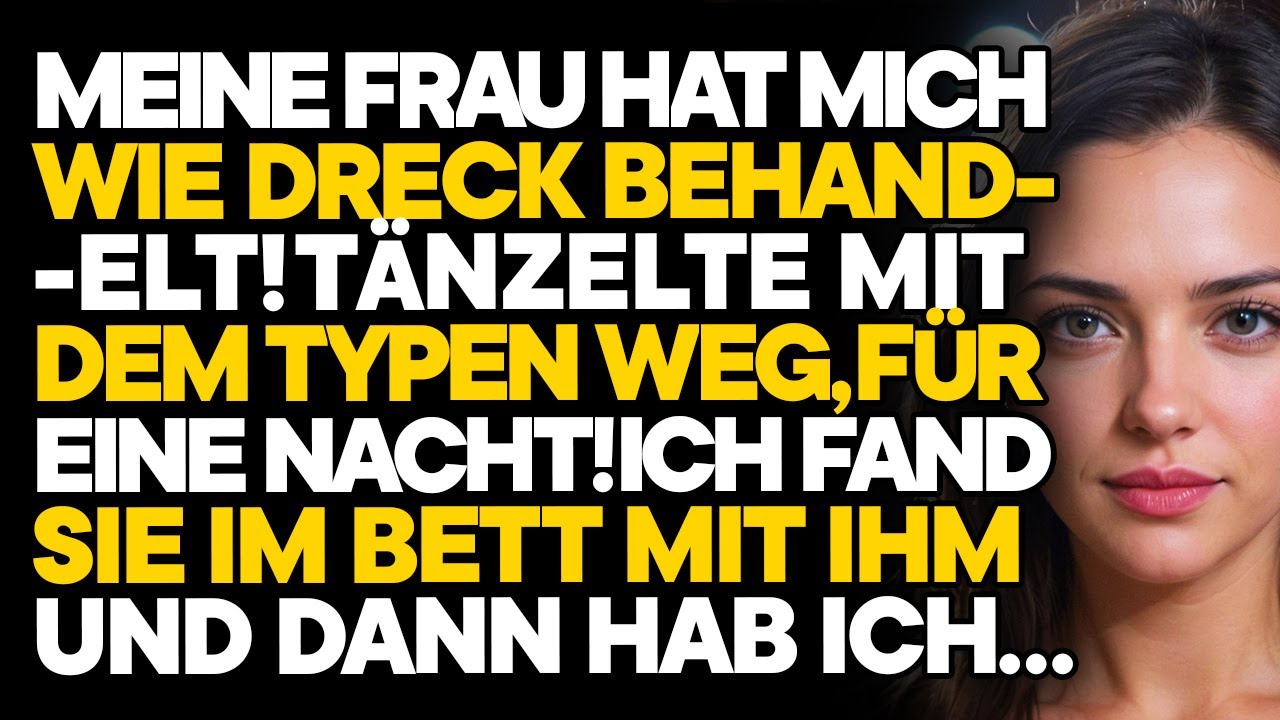 Ich sah, wie meine Frau mit ihm im Auto verschwand, so entdeckte ich ihre Affäre!