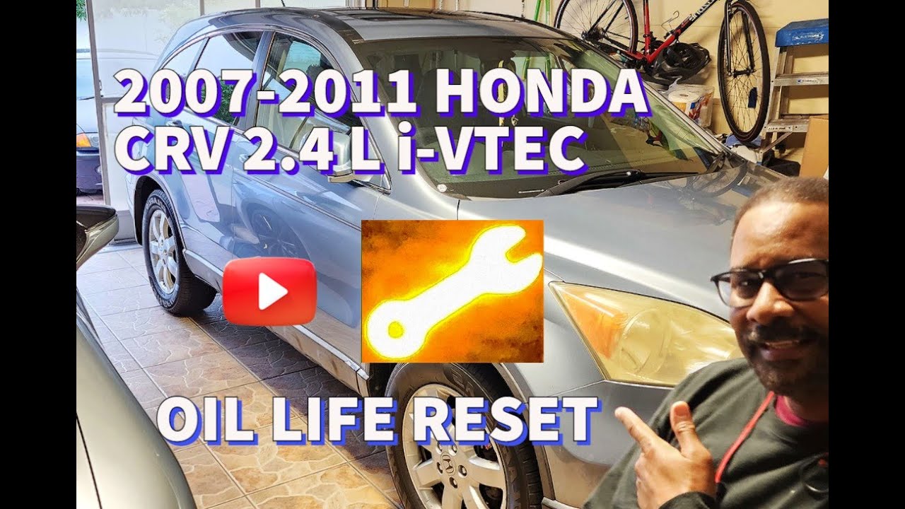 2007-2011 Honda CRV Maintenance Minder Reset Tips