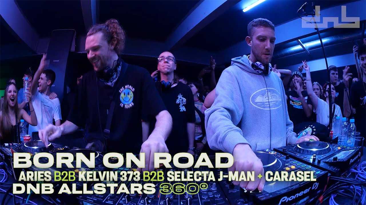 Born On Road: Aries B2B Kelvin 373 B2B Selecta J-Man + Carasel | Live From DnB Allstars 360°