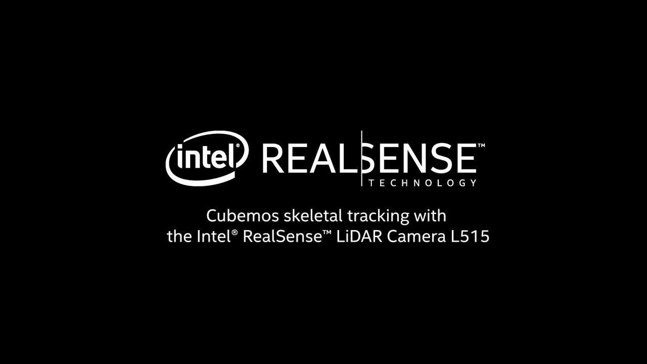 Skeletal Tracking with LiDAR Camera L515 demo