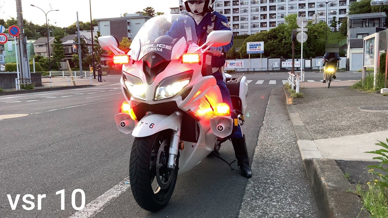 白バイ神対応 交機FJR1300Pを撮影していたら・・・ God correspondence police motorcycle