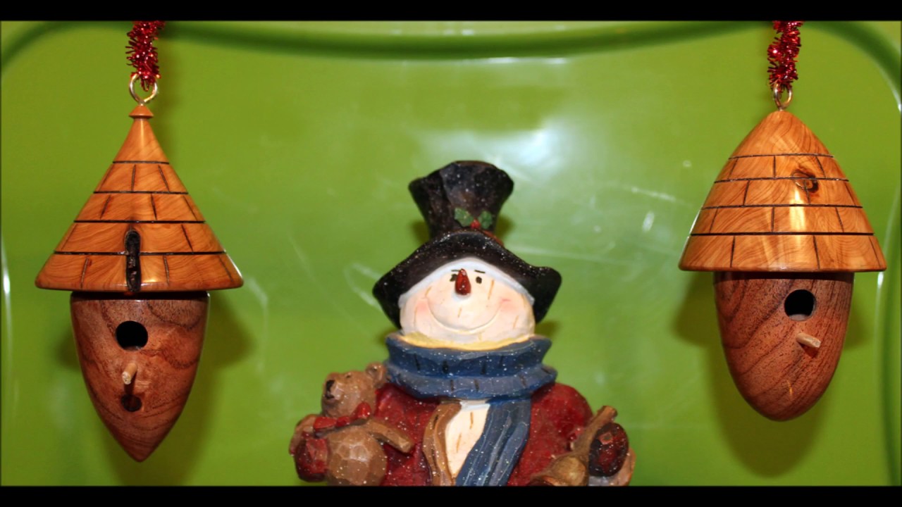 Woodturning Christmas Ornaments